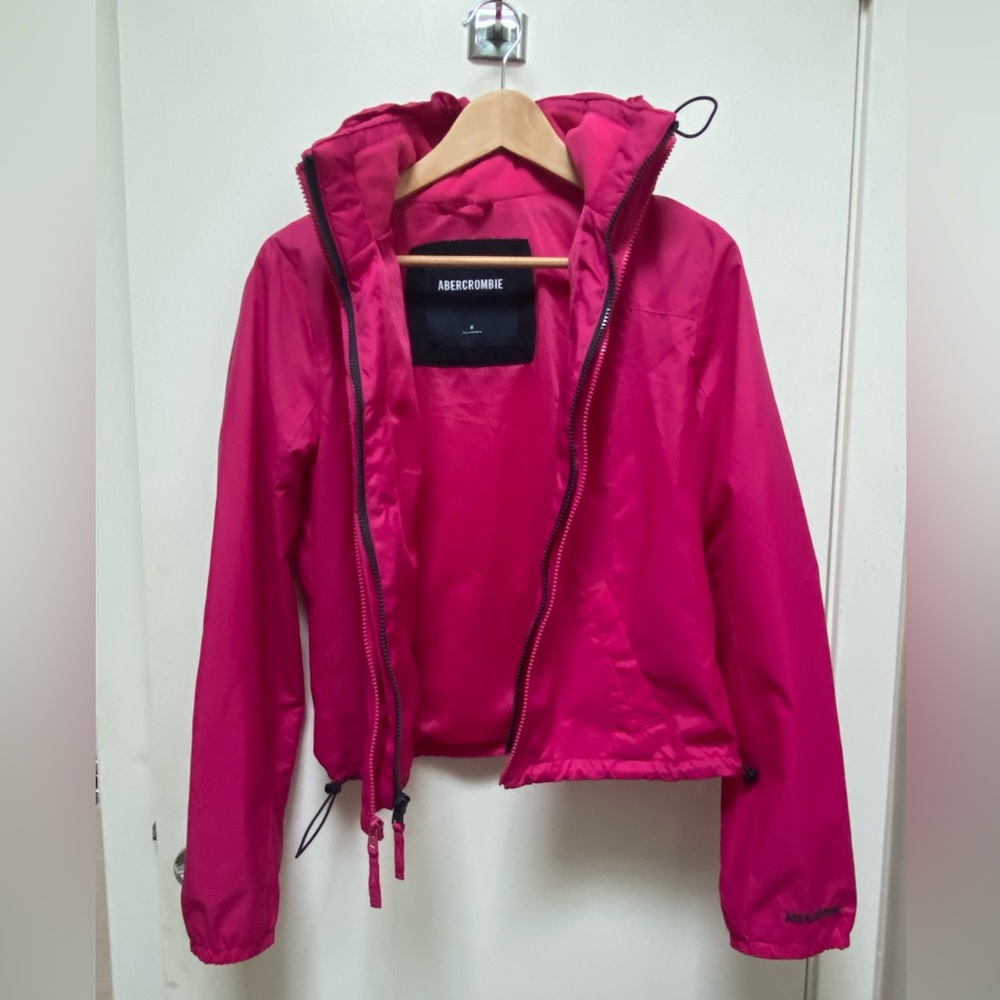 Abercrombie Girls Windbreaker Jacket Size M